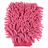 Kuber Industries Gloves | Microfiber Cleaning Gloves | Chenille Mitts for Kitchen | 50 GSM Hand Duster for Kitchen | Hand Gloves For Car | Duster for Glass | Pack of 5 | Pink